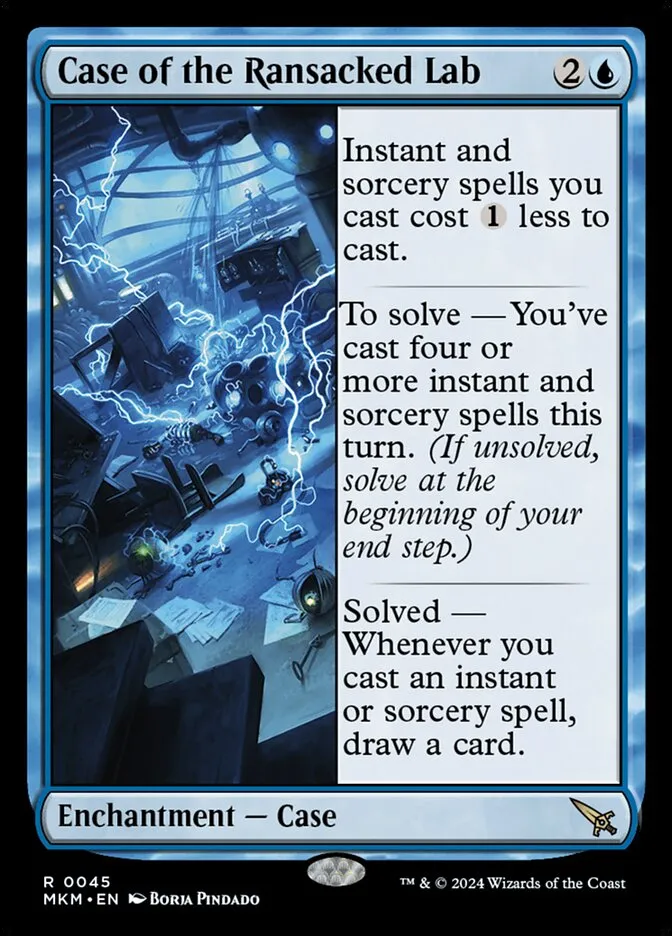 Case of the Ransacked Lab Front Face