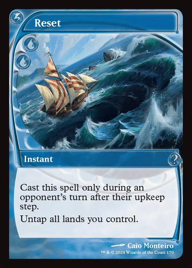 Reset Front Face