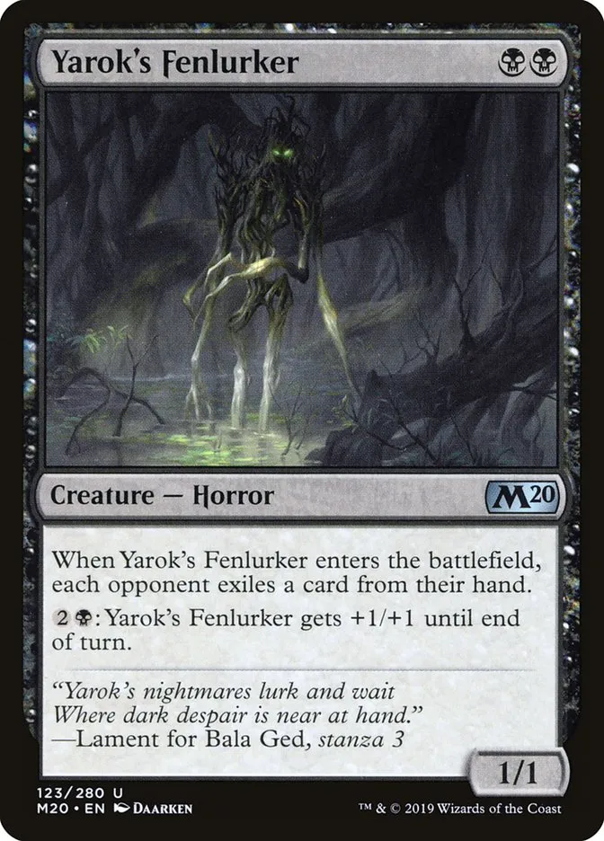 Yarok's Fenlurker Front Face