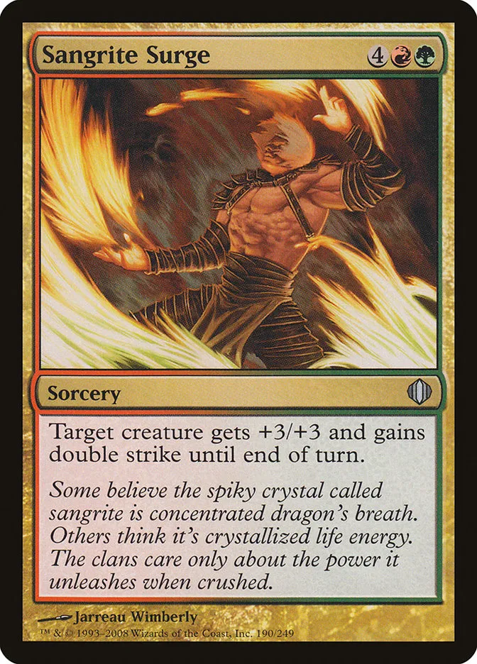 Sangrite Surge Front Face