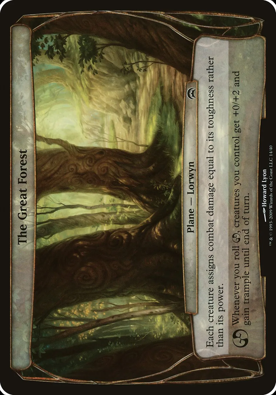 The Great Forest Front Face