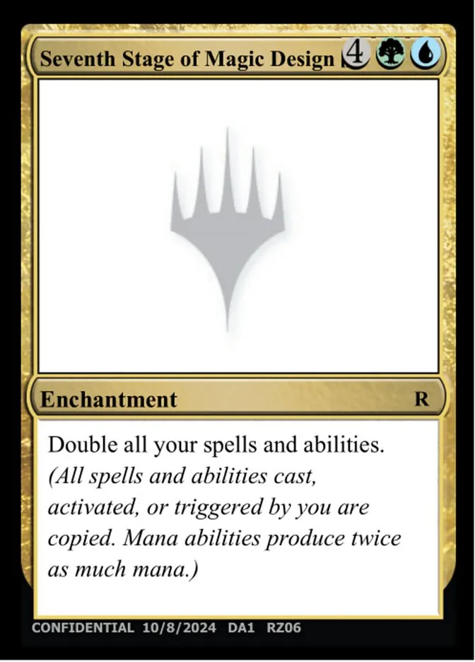 Seventh Stage of Magic Design Front Face