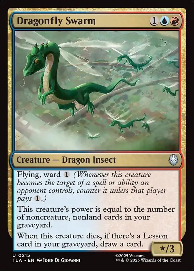 Dragonfly Swarm Front Face