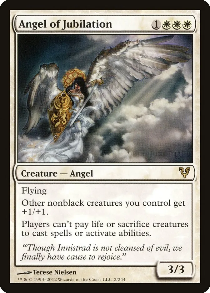 Angel of Jubilation Front Face