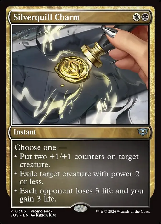 Silverquill Charm Front Face