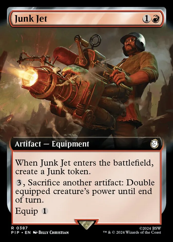Junk Jet Front Face