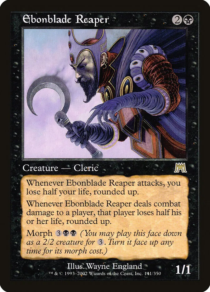 Ebonblade Reaper Front Face