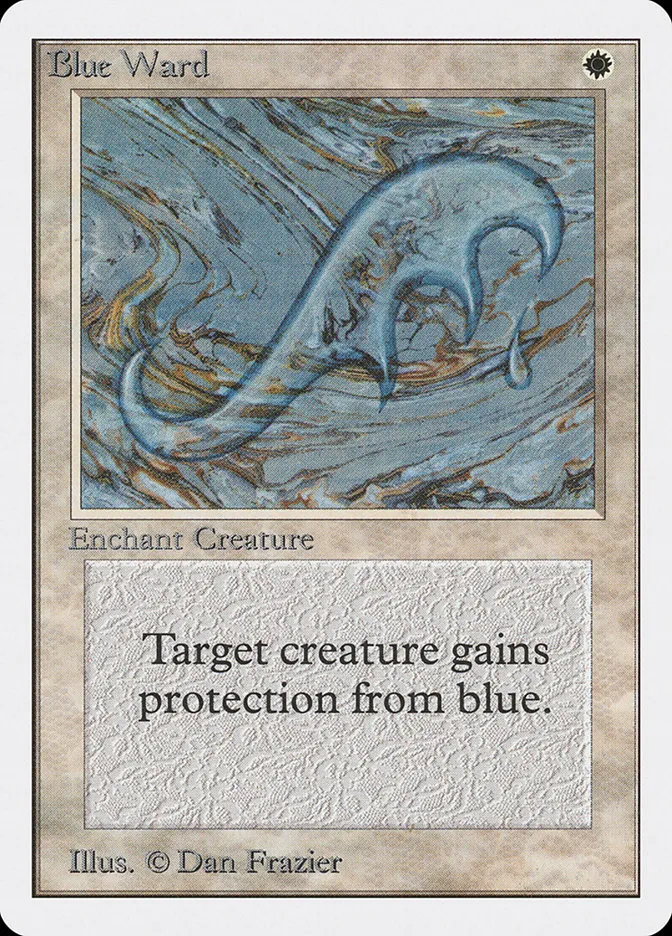 Blue Ward Front Face