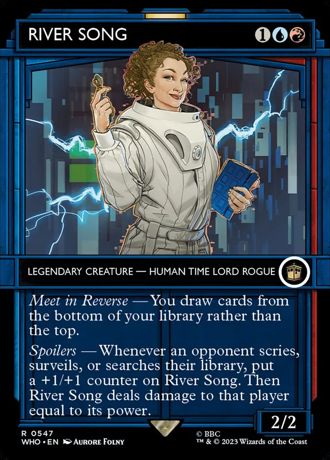 River Song Front Face