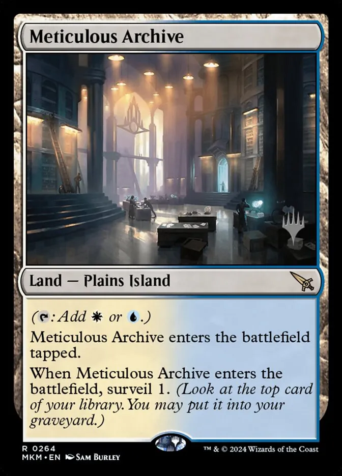 Meticulous Archive Front Face