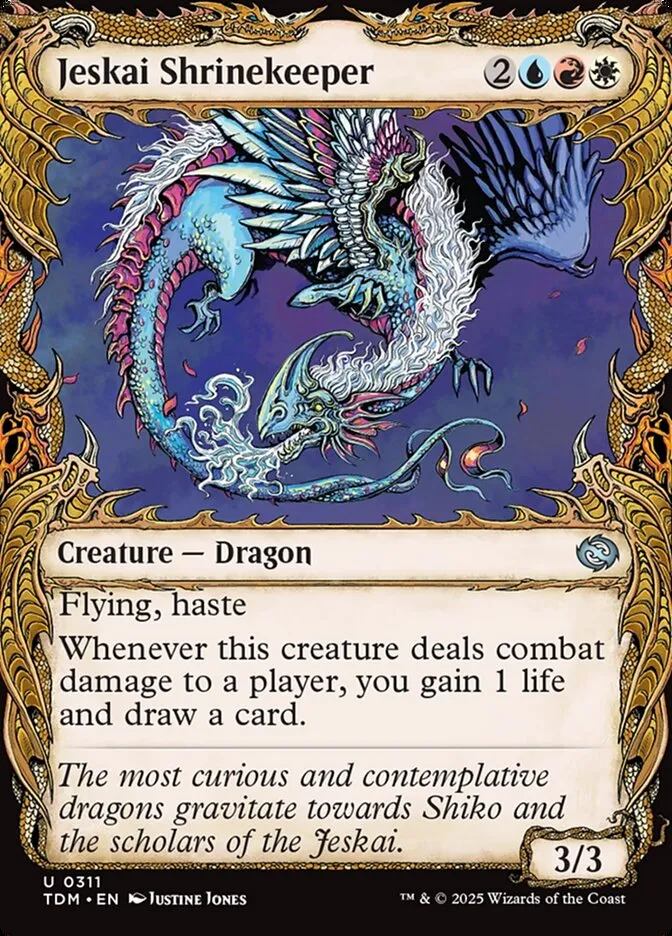 Jeskai Shrinekeeper Front Face