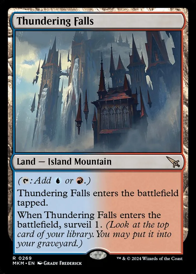 Thundering Falls Front Face