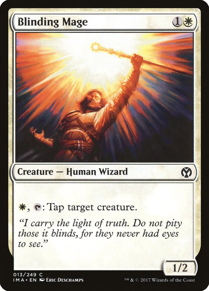 Blinding Mage Front Face