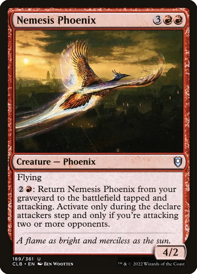 Nemesis Phoenix Front Face
