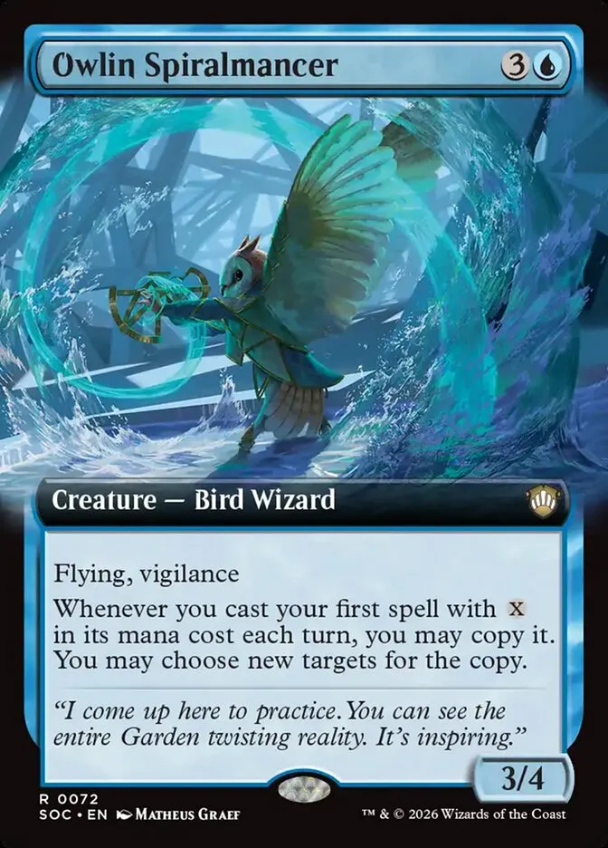 Owlin Spiralmancer Front Face
