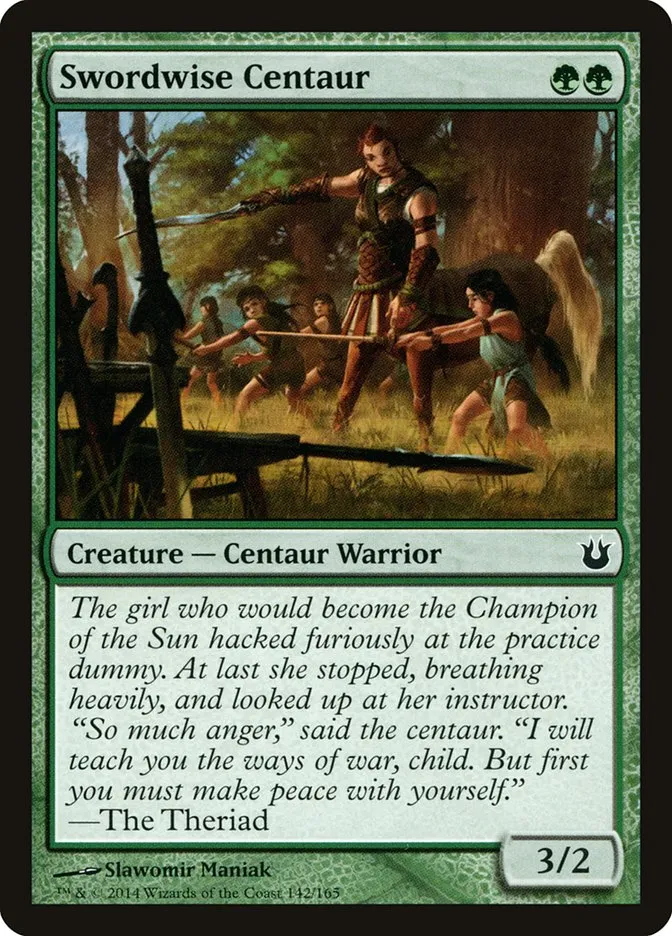 Swordwise Centaur Front Face
