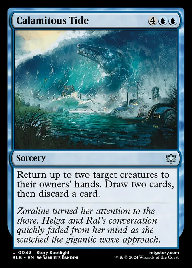 Calamitous Tide Front Face