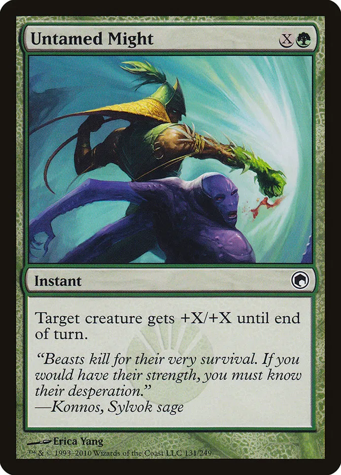 Untamed Might Front Face