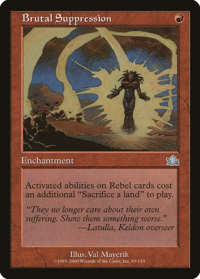 Brutal Suppression Front Face