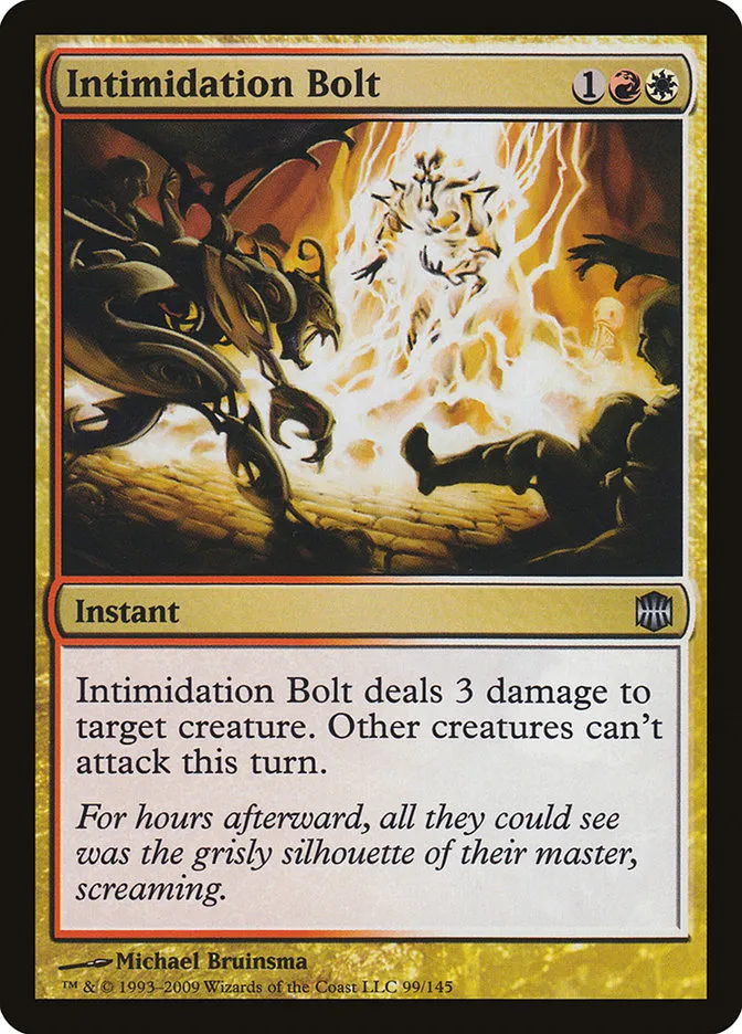 Intimidation Bolt Front Face