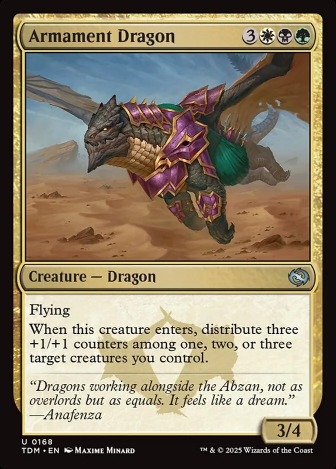 Armament Dragon Front Face