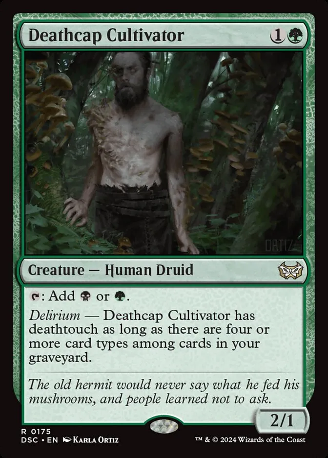 Deathcap Cultivator Front Face