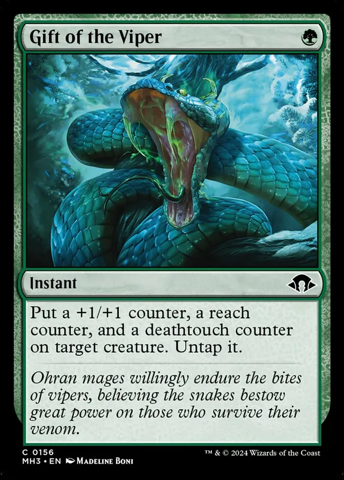 Gift of the Viper Front Face