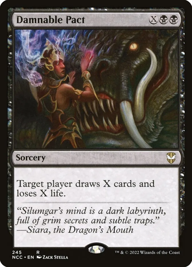 Damnable Pact Front Face