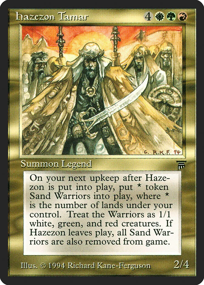 Hazezon Tamar Front Face
