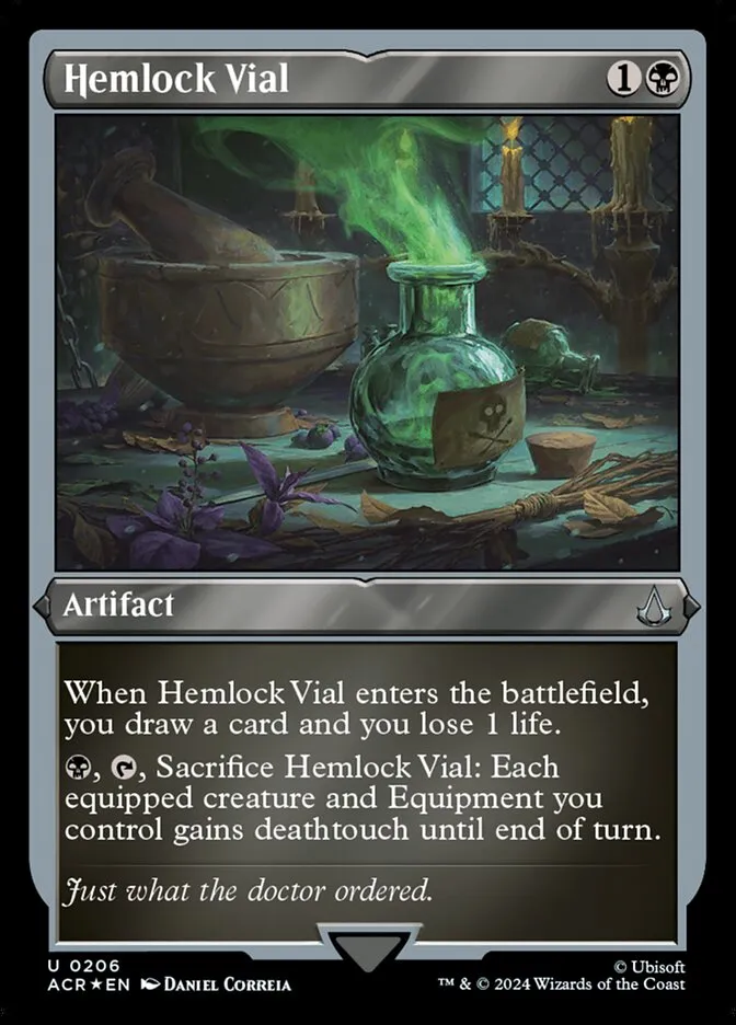 Hemlock Vial Front Face