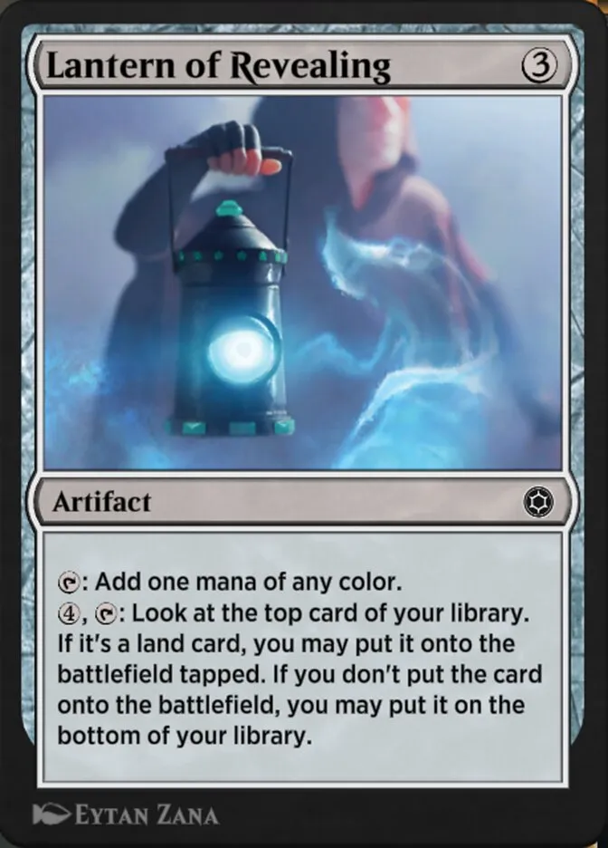 Lantern of Revealing Front Face