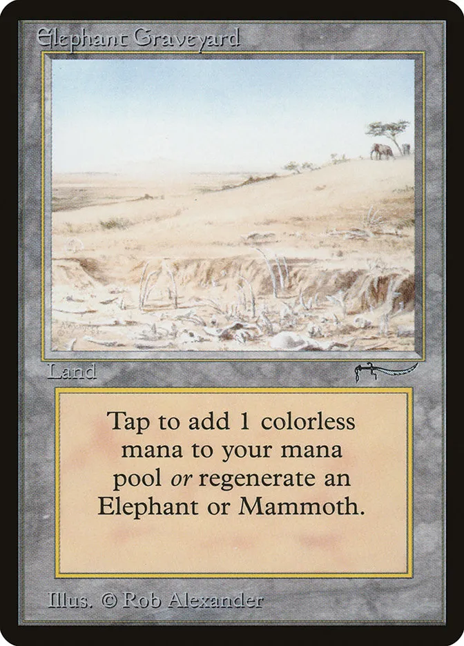 Elephant Graveyard Front Face