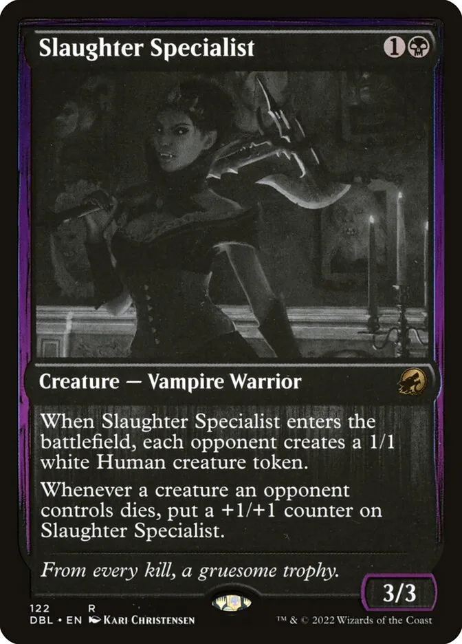 Slaughter Specialist Front Face