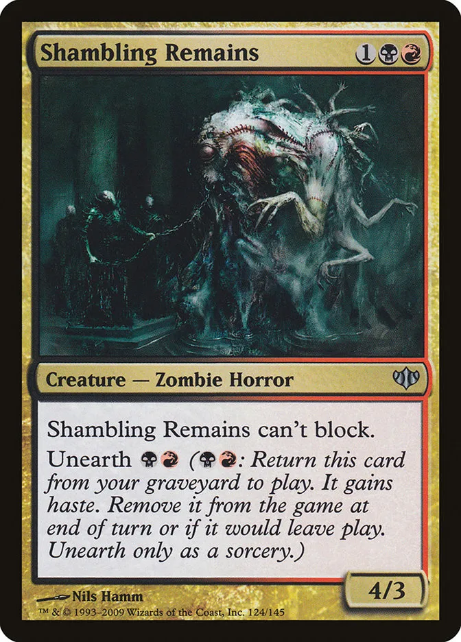 Shambling Remains Front Face