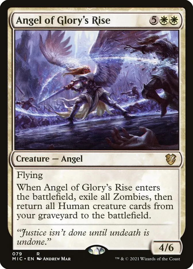 Angel of Glory's Rise Front Face