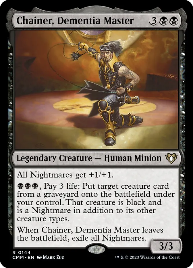 Chainer, Dementia Master Front Face