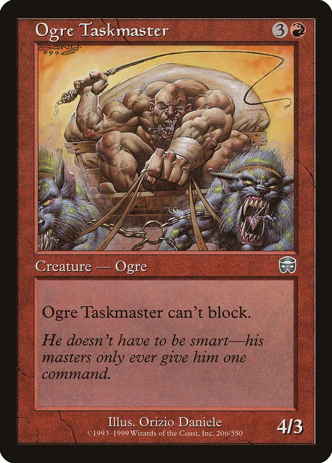 Ogre Taskmaster Front Face