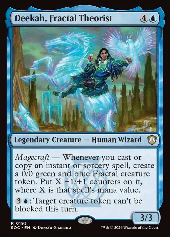 Deekah, Fractal Theorist Front Face