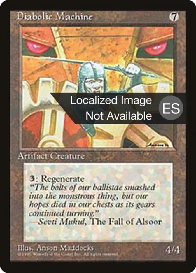 Diabolic Machine Front Face