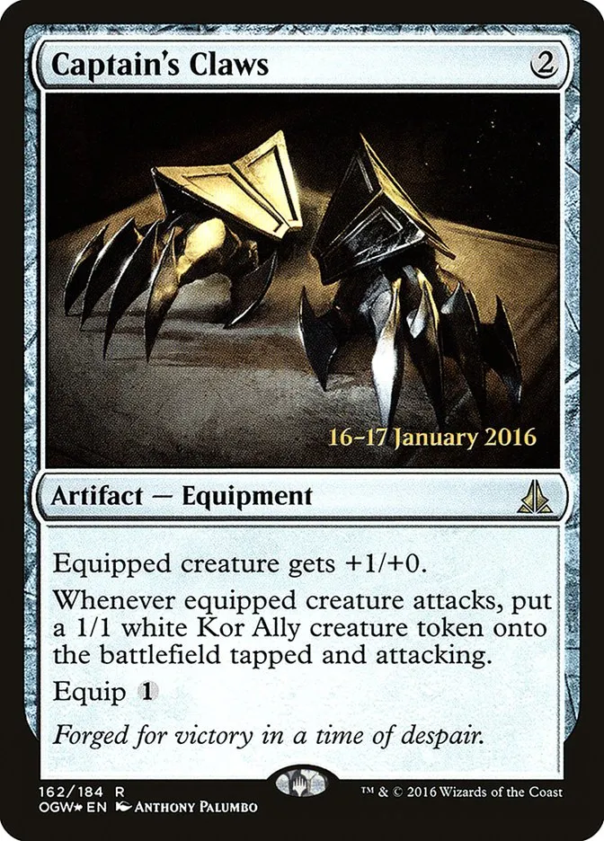 Captain's Claws Front Face