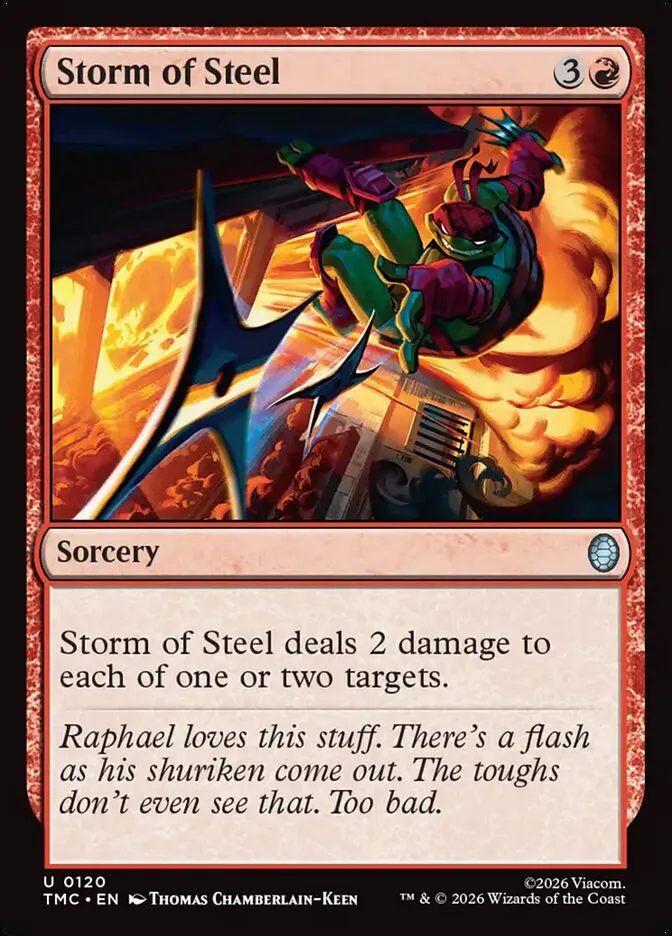 Storm of Steel Front Face
