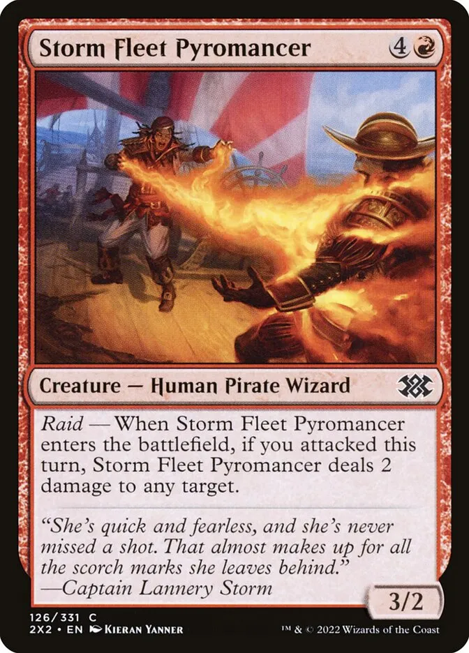 Storm Fleet Pyromancer Front Face