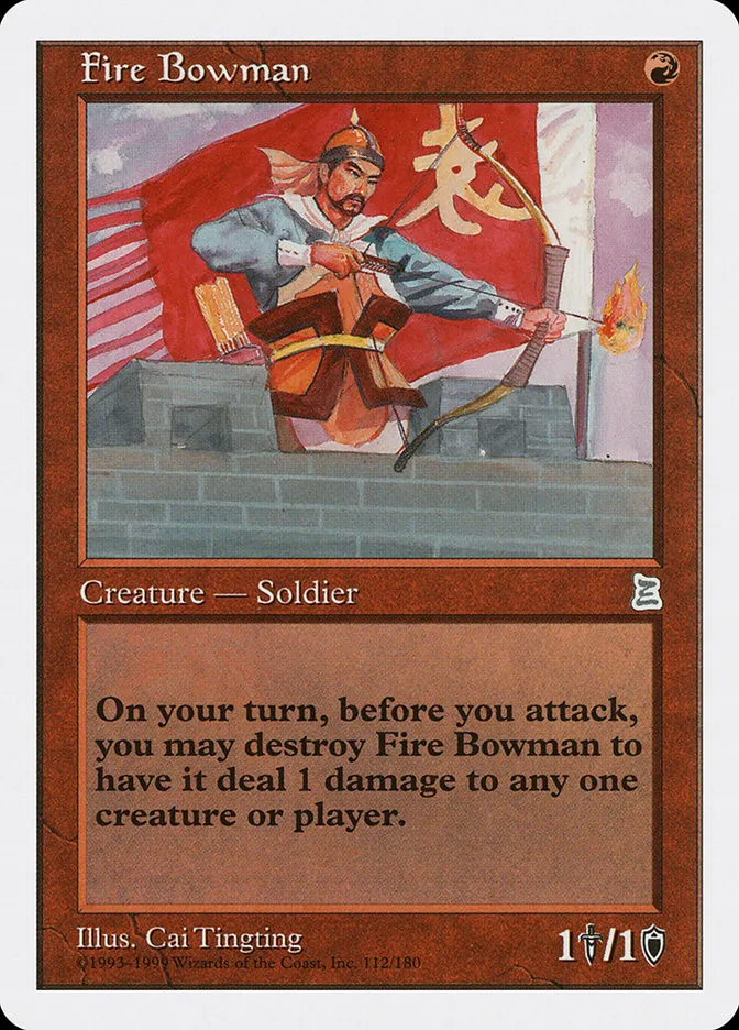 Fire Bowman Front Face