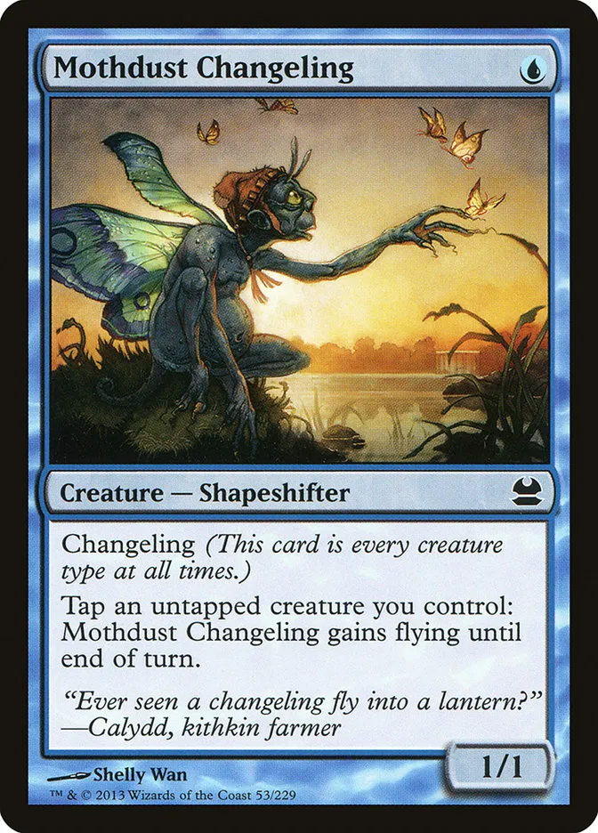 Mothdust Changeling Front Face