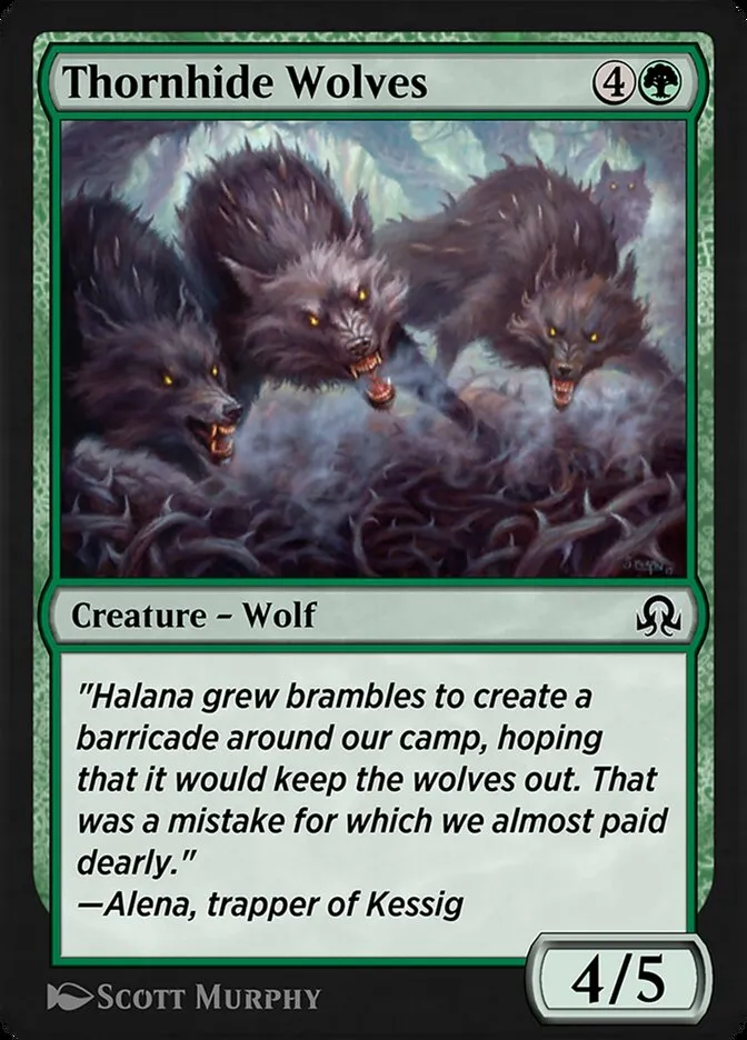 Thornhide Wolves Front Face