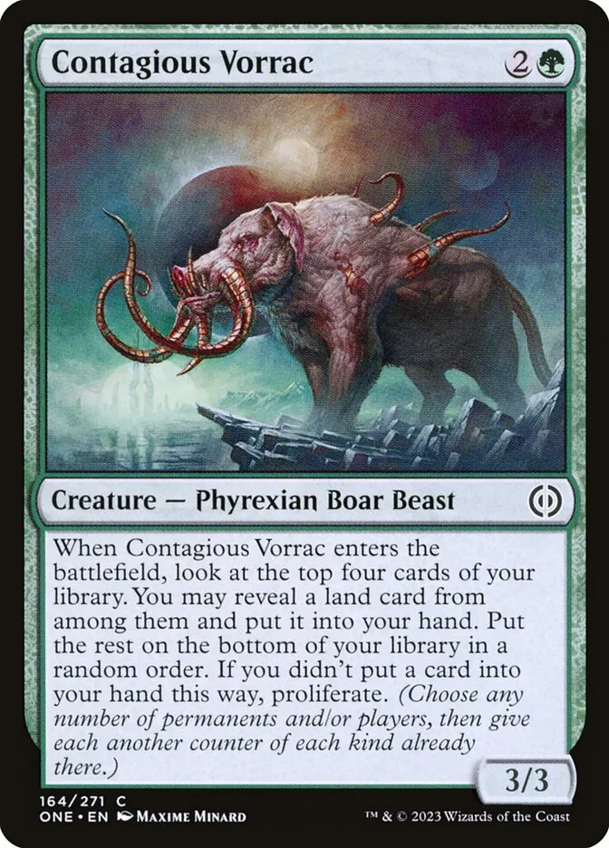 Contagious Vorrac Front Face