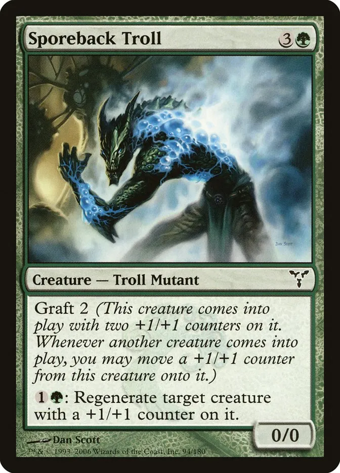 Sporeback Troll Front Face