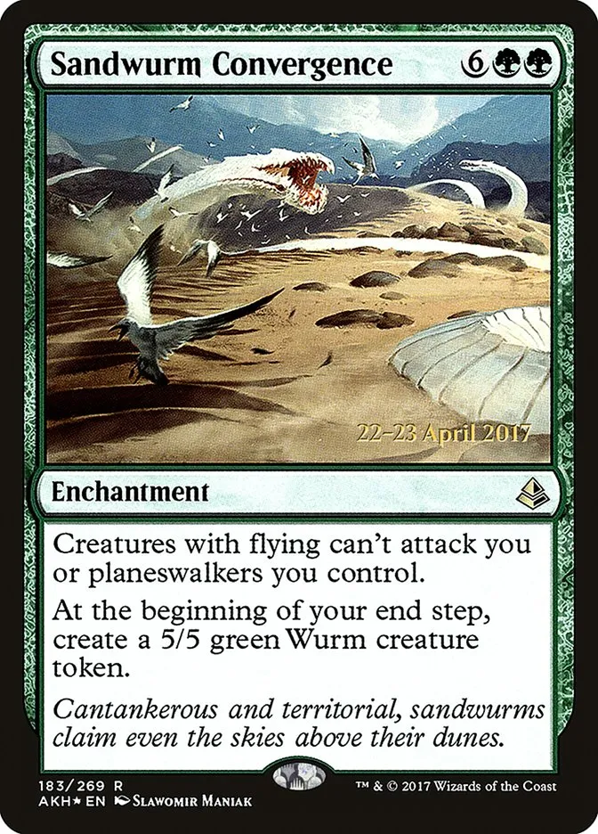Sandwurm Convergence Front Face