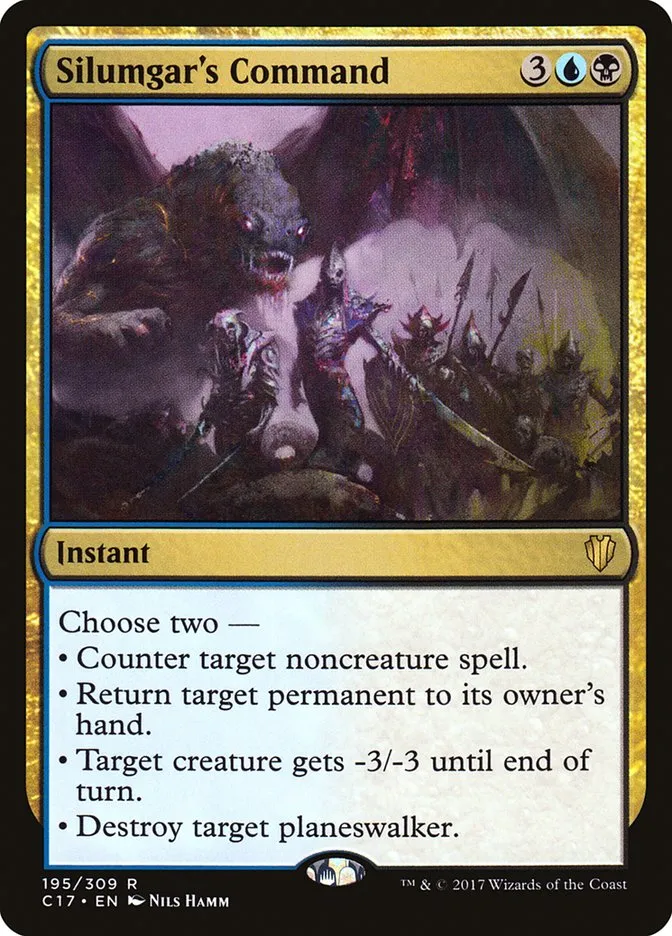 Silumgar's Command Front Face