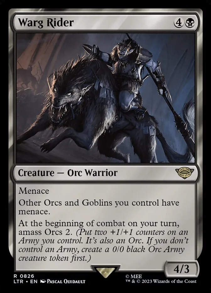 Warg Rider Front Face